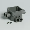 Attema centrale inbouwdoos 5/8" / oneven hoogte