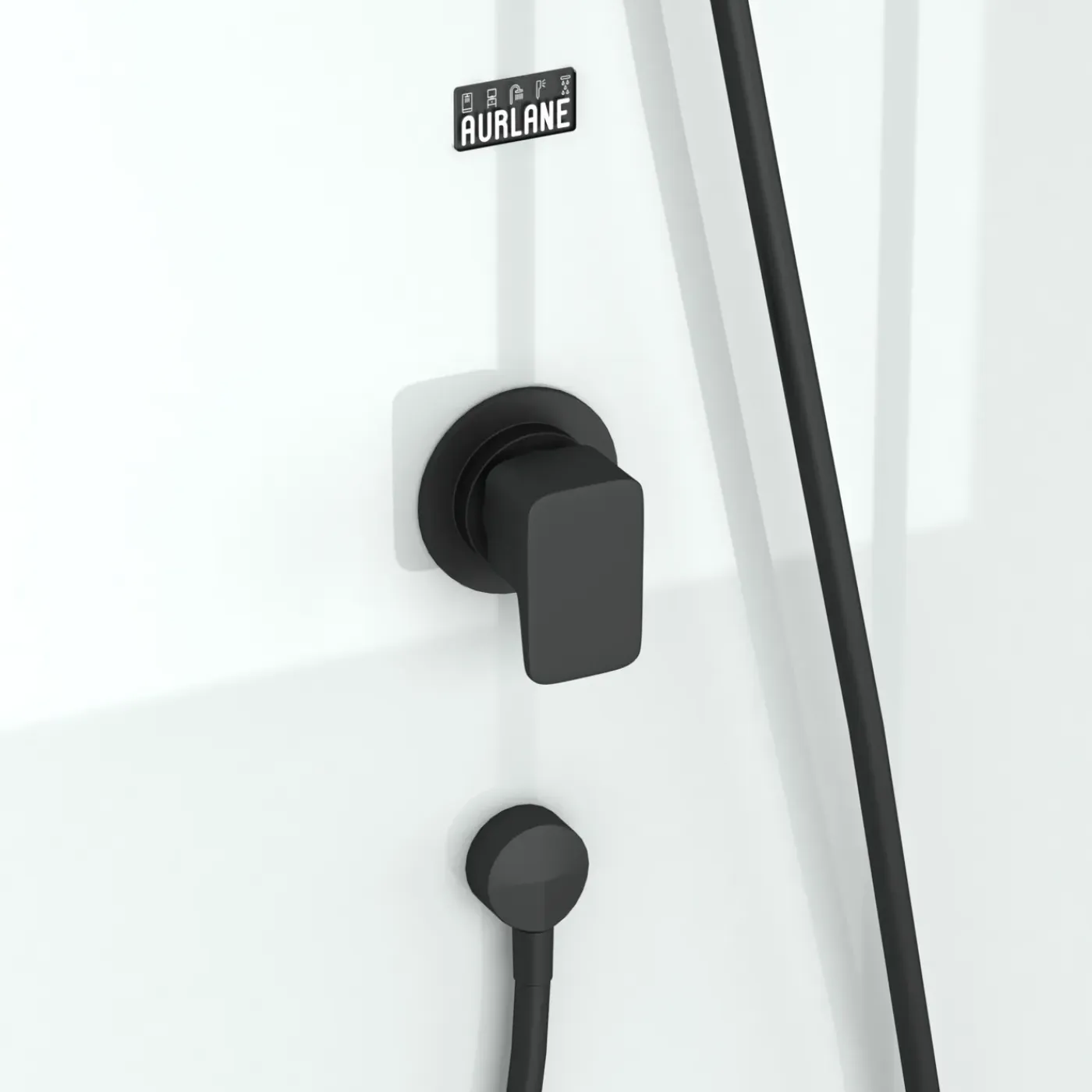 Aurlane - Douchecabine - Elementary - Wit - 110x110x192cm