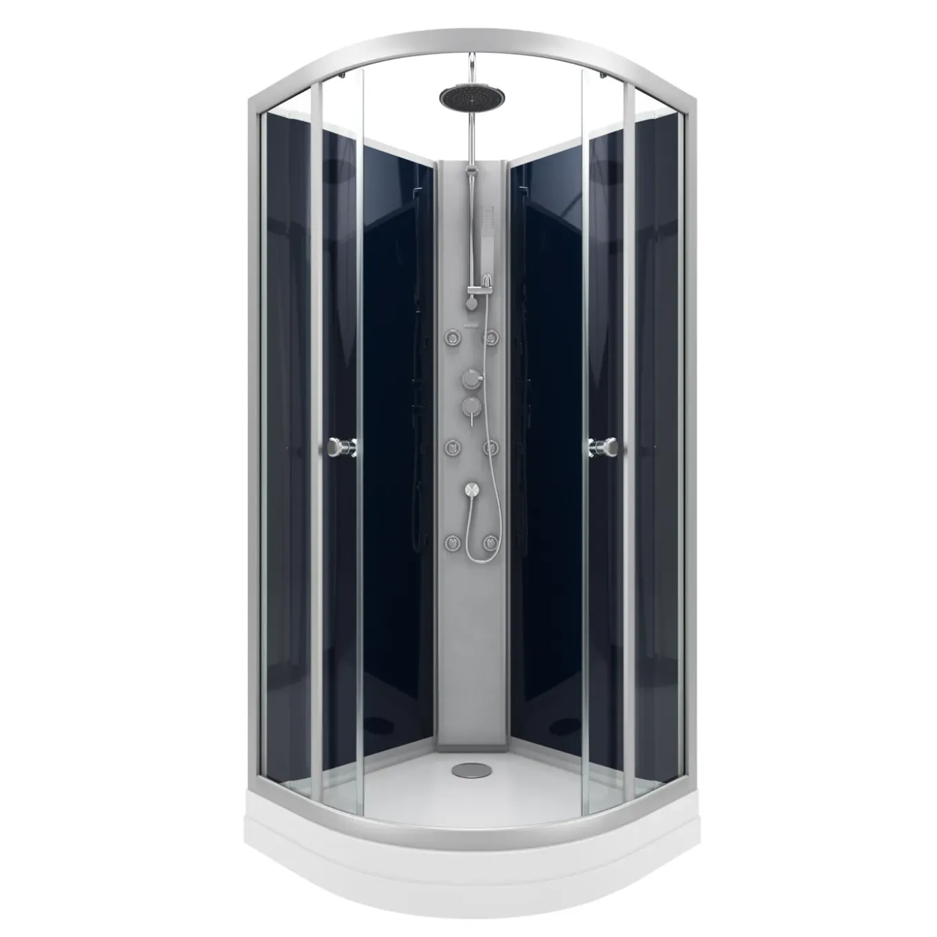Aurlane - Douchecabine - Nighty - Blauw - 85x85x198cm