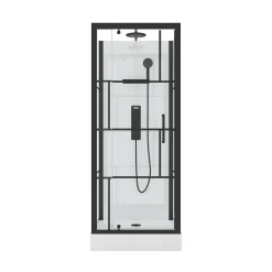 Aurlane - Douchecabine - Rubiq - Wit - 80x80x198cm