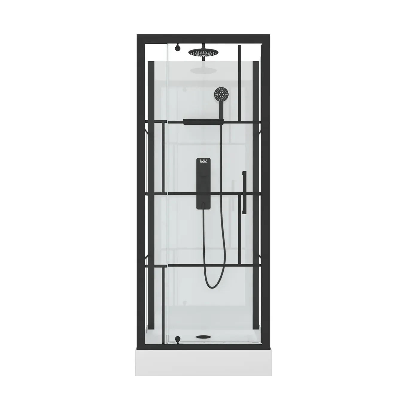 Aurlane - Douchecabine - Rubiq - Wit - 80x80x198cm
