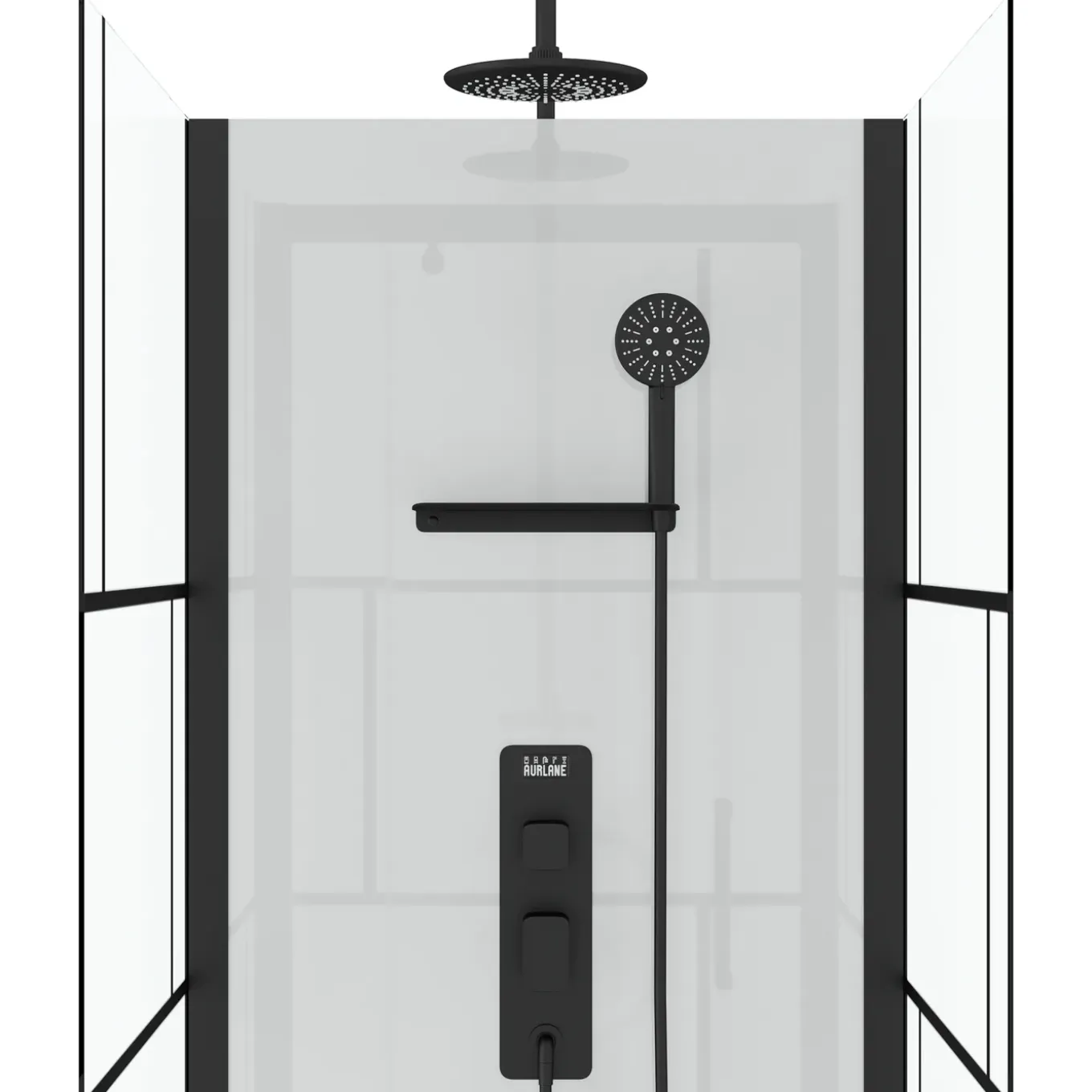 Aurlane - Douchecabine - Rubiq - Wit - 80x80x198cm