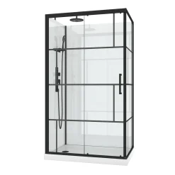 Aurlane - Douchecabine - Rubiq - Wit - 110x110x192cm