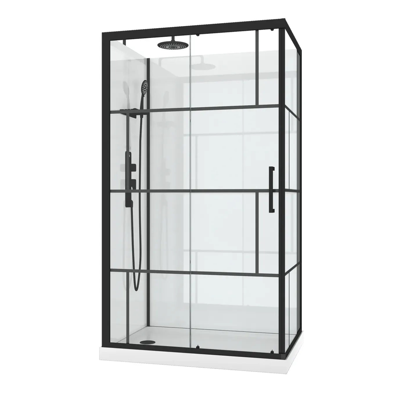 Aurlane - Douchecabine - Rubiq - Wit - 110x110x192cm