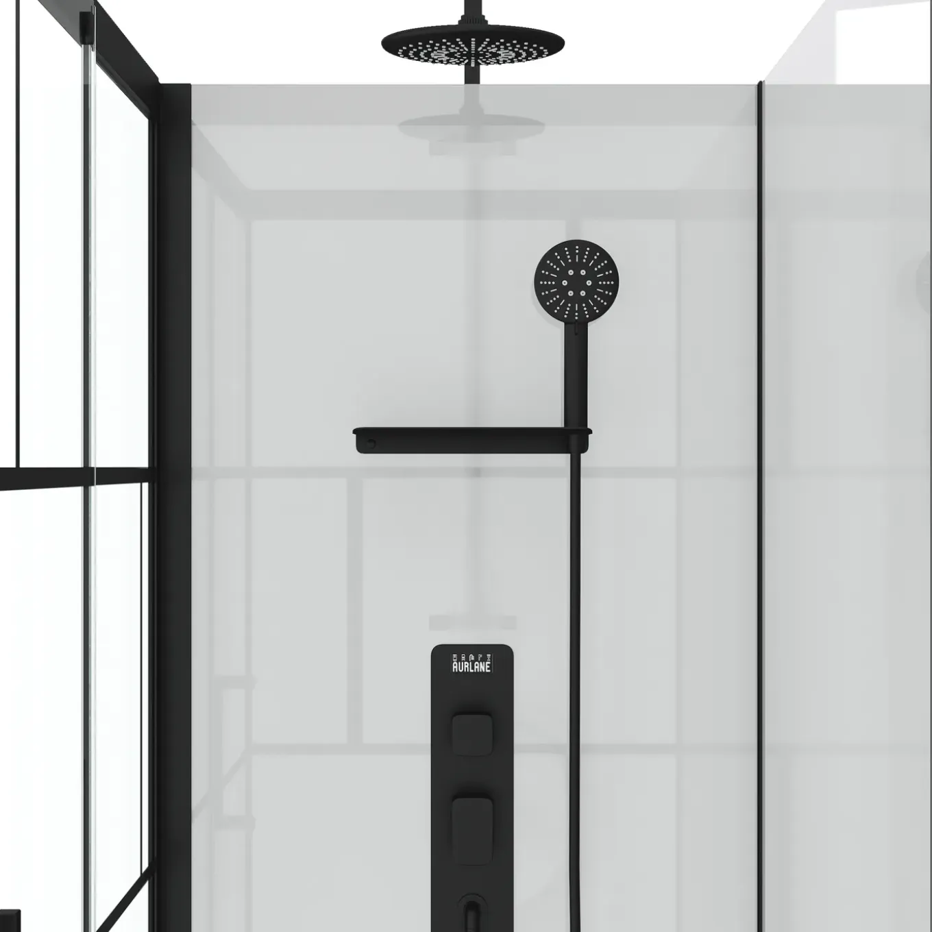 Aurlane - Douchecabine - Rubiq - Wit - 110x110x192cm