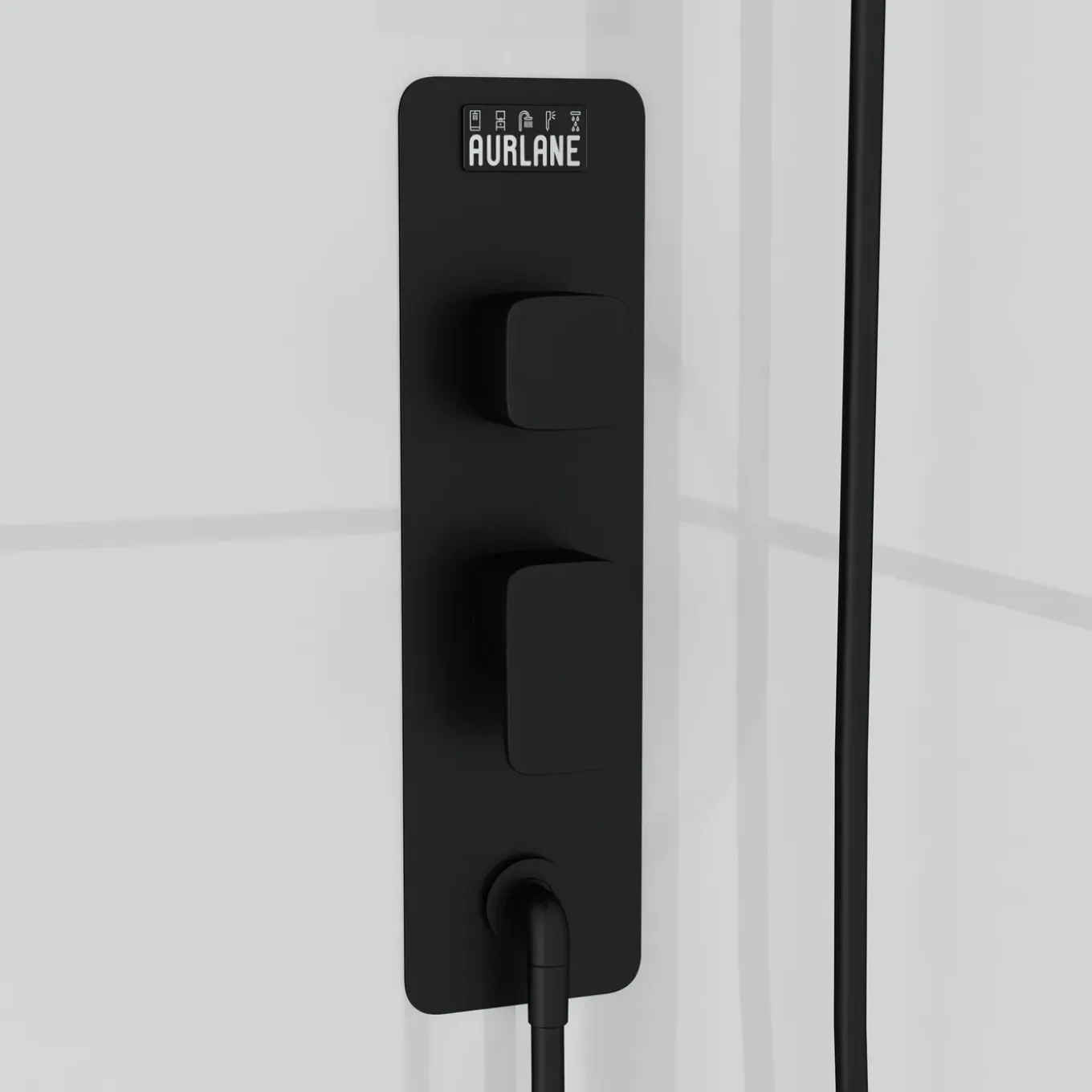 Aurlane - Douchecabine - Rubiq - Wit - 110x110x192cm