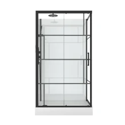 Aurlane - Douchecabine - Rubiq - Wit - 110x110x198cm