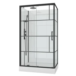 Aurlane - Douchecabine - Rubiq - Wit - 110x110x198cm
