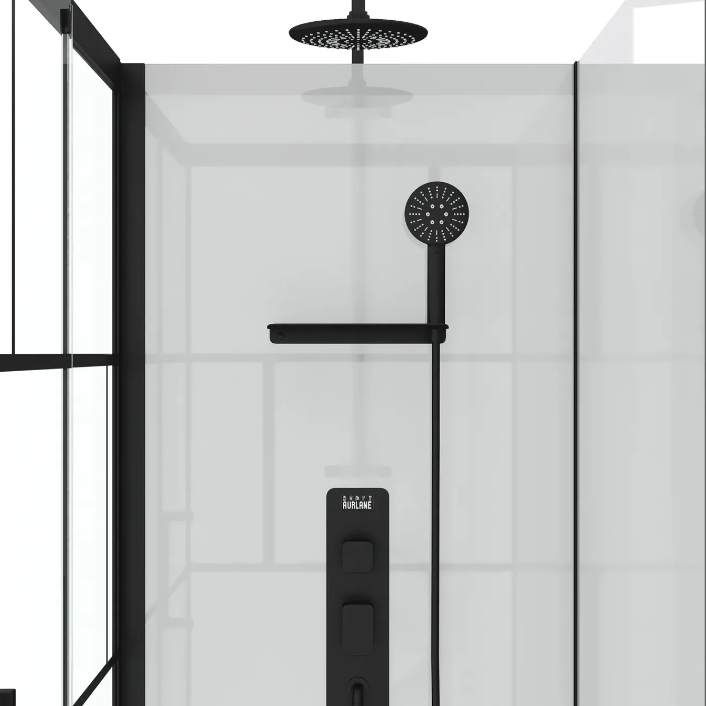 Aurlane - Douchecabine - Rubiq - Wit - 110x110x198cm