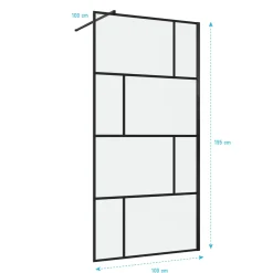 Aurlane - Douchewand - Blocks - Andere - 100x100x195cm