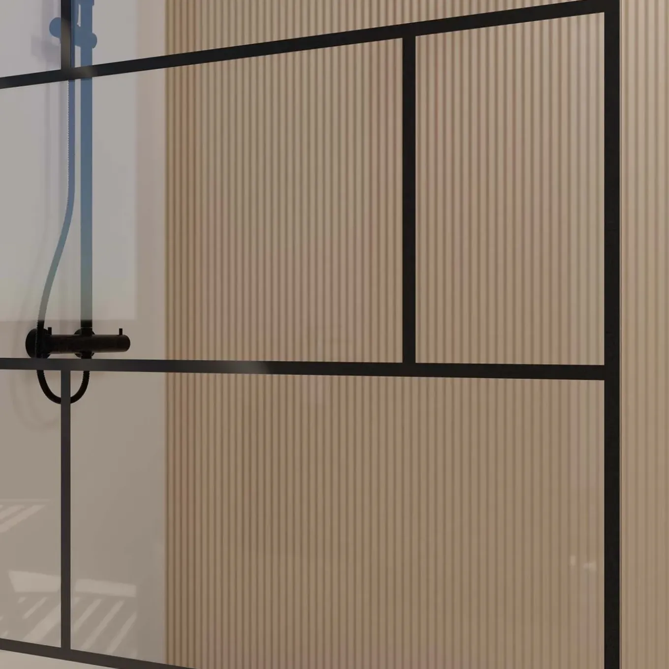 Aurlane - Douchewand - Blocks Anticalcaire - Andere - 140x140x195cm
