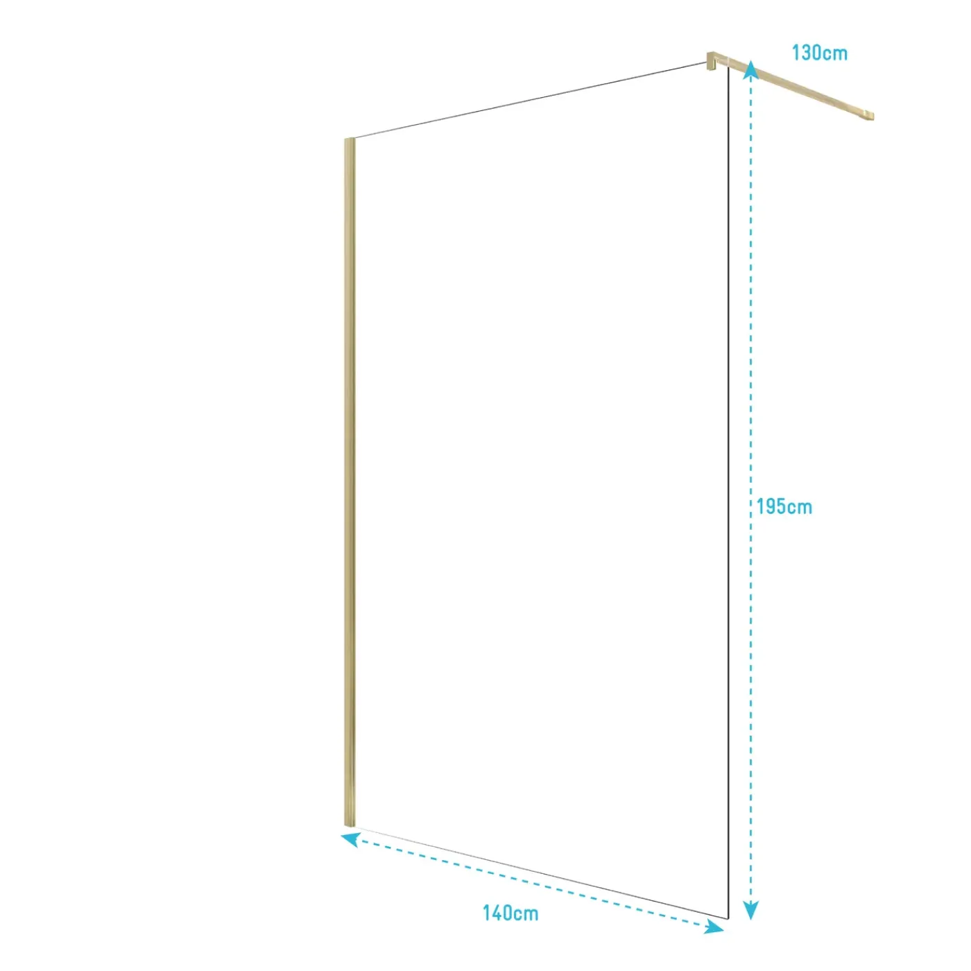 Aurlane - Douchewand - Elementary - Andere - 140x140x195cm