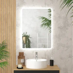 Aurlane - Led Verlichte Badkamerspiegel - Go - Andere - 80x60x60cm