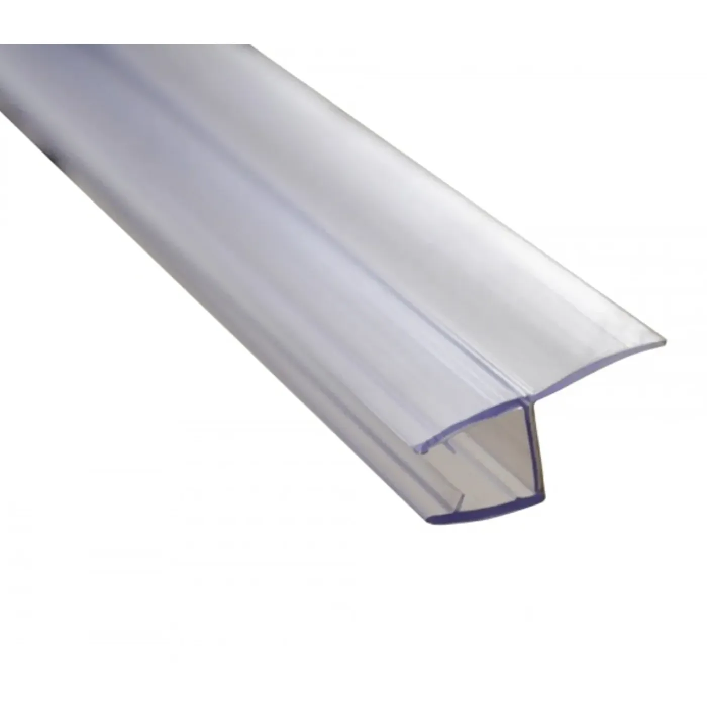 Aurlane 4-vormige afdichtingstrip 200cm voor 5mm dik glas kunststof