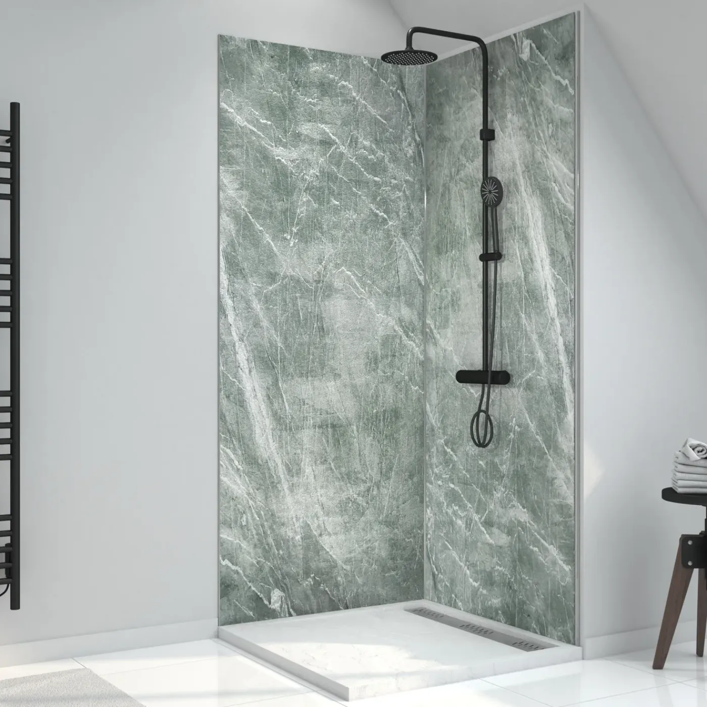 Aurlane wandpaneel 120x210cm Artic Green