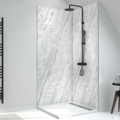Aurlane wandpaneel 120x210cm Artic Storm grijs