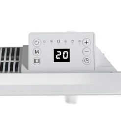 Auronic Convectorkachel - 2000 Watt - Elektrische Kachel - 3 Standen - Ip24 - Badkamer - Wit