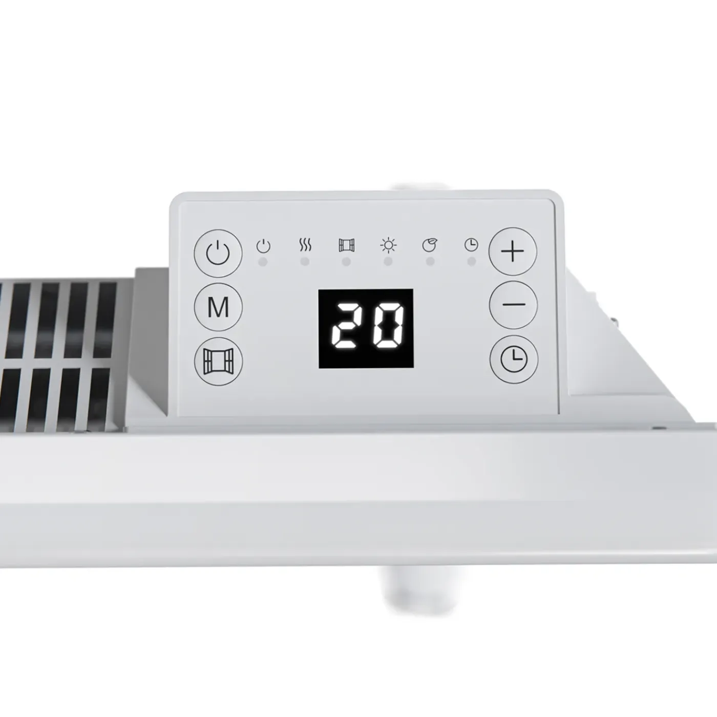 Auronic Convectorkachel - 2000 Watt - Elektrische Kachel - 3 Standen - Ip24 - Badkamer - Wit