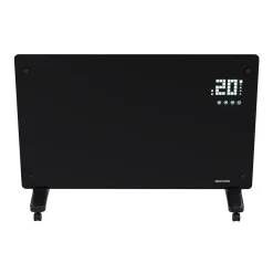 Auronic Elektrische Kachel – Met Thermostaat En Afstandsbediening - 2000w Heater - Zwart
