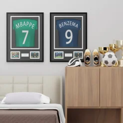 Avalo Wissellijst Aluminium Voetbalshirt - 3d Box Frame - 60x80 Cm - Diepe Fotolijst