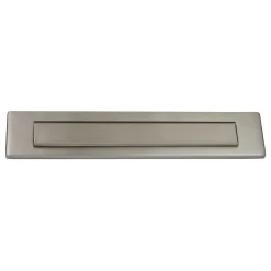 Avenue Brievenbus Briefplaat Recht - Staal - RVS - 35x12x4cm