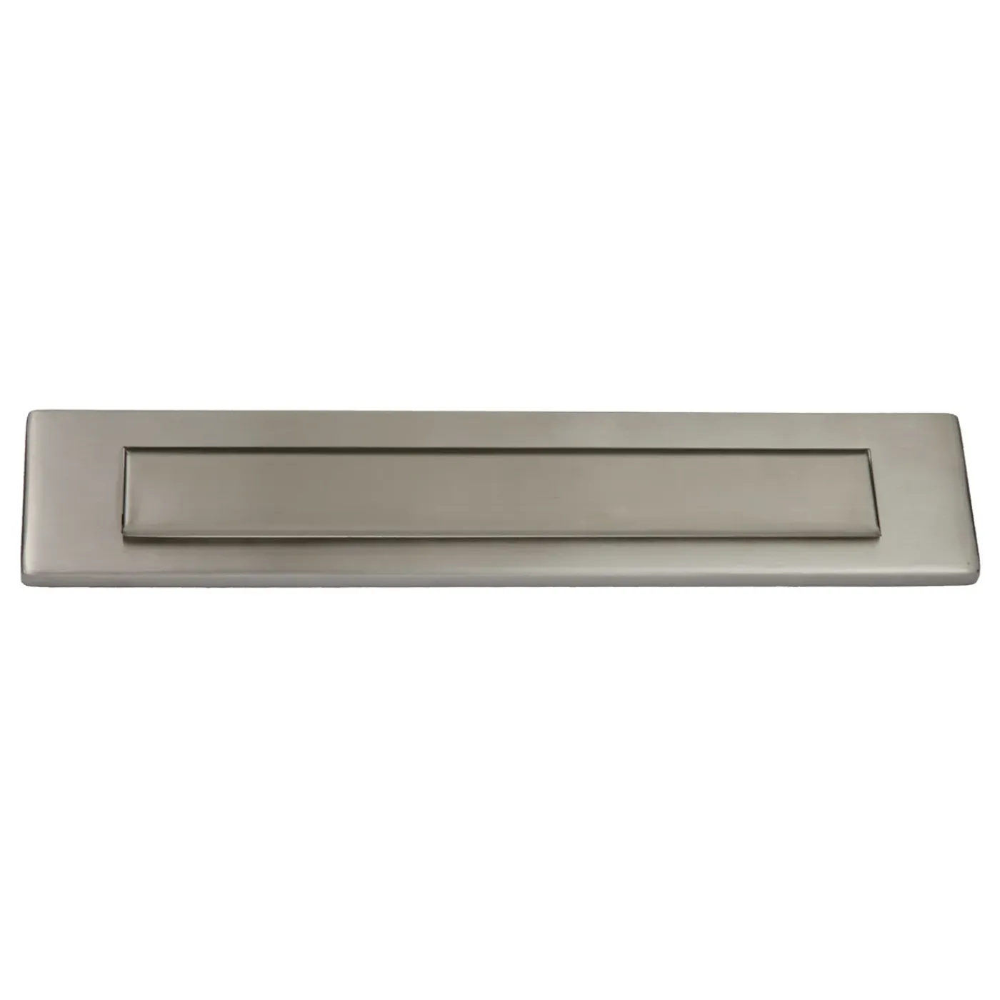 Avenue Brievenbus Briefplaat Recht - Staal - RVS - 35x12x4cm