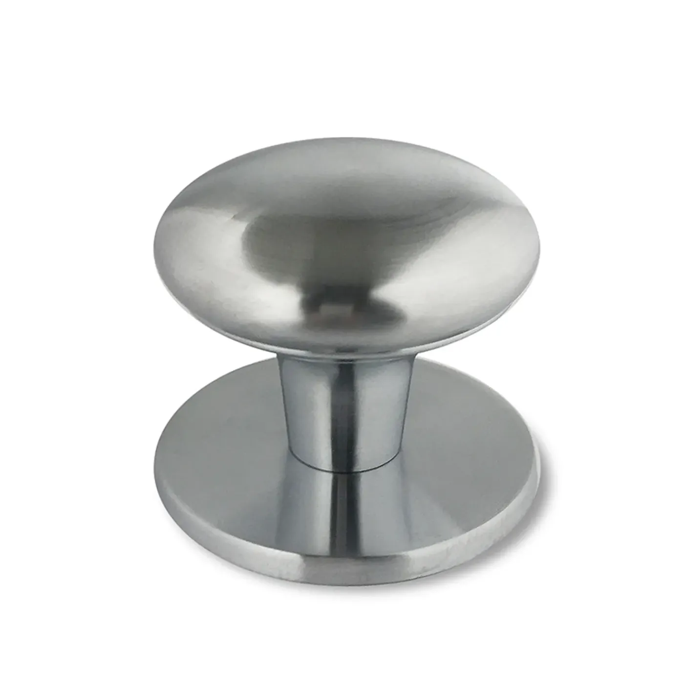 Avenue Buitendeurknop Polydo - Mat Chroom - met Boutbevestiging - 60x65mm