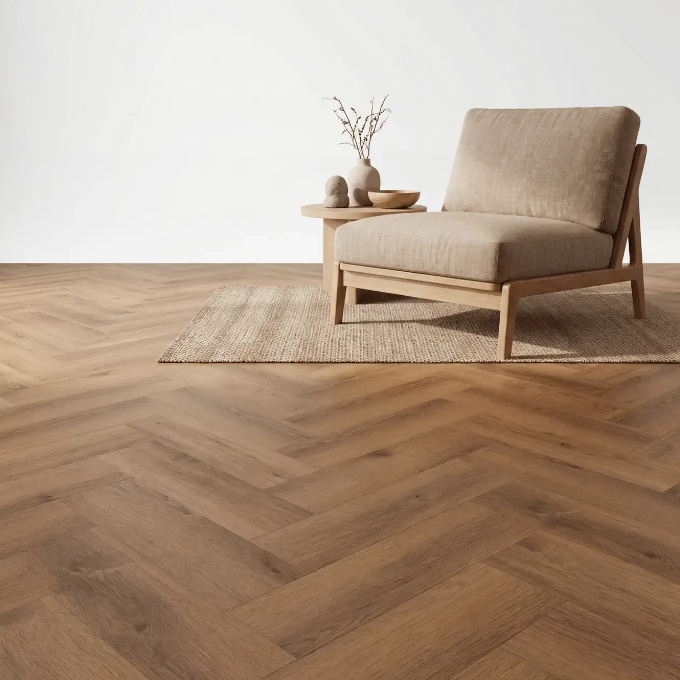 Avenza Essence Visgraat Dark Oak Klik Pvc