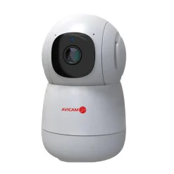 Avicam Wifi Binnen Camera 3mp Met Draai En Kantelfunctie, Autotracking, Audio En Micro Sd Slot.