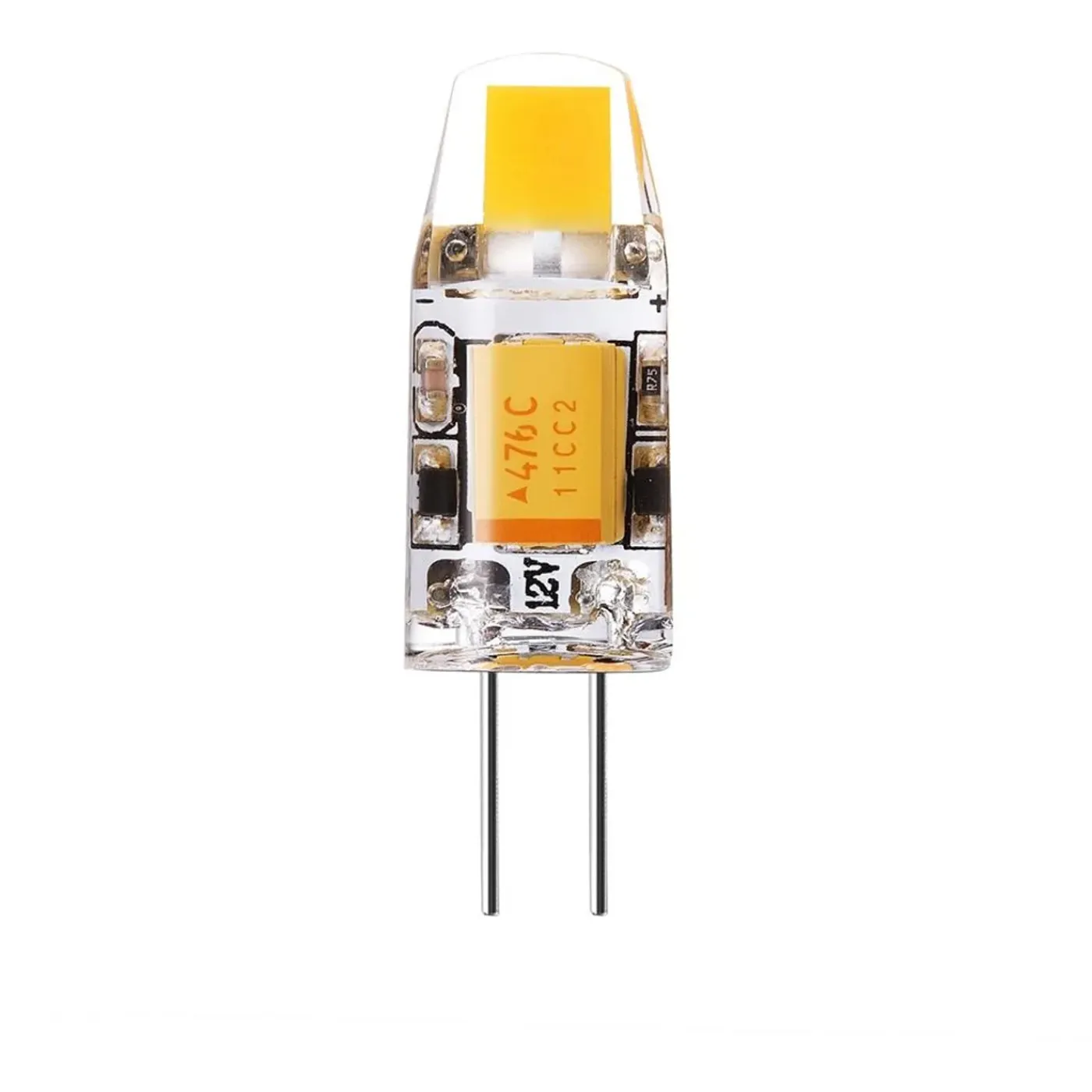 Avide Led Insteeklamp G4 - 1.2w 90lm 2700k 12v - Warm Wit Licht - Vervangt 10w - 1 Stuk