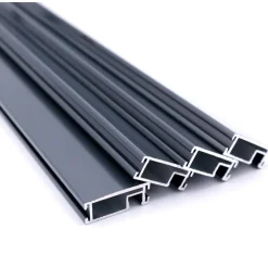 AVOSDIM Aluminium Horframe Profielen Set Grijs Ral7016 100 Cm Inkortbaar 4 Stuks