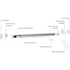 Avosdim Rolgordijn Motoriseringspakket - Diam.40 - 180cm