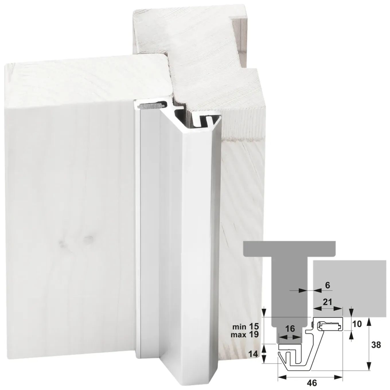 Axa | Beveiligingsstrip Achterdeur | Skg1 | F1215 | 1519mm | 76031591bl