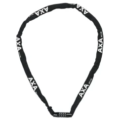 AXA kettingslot Rigid 120cm ø3,5mm met code, zwart