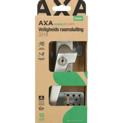 AXA – Raamslot – 3319 – Links – Afmetingen 105 x 40 mm – SKG1 – Zilver