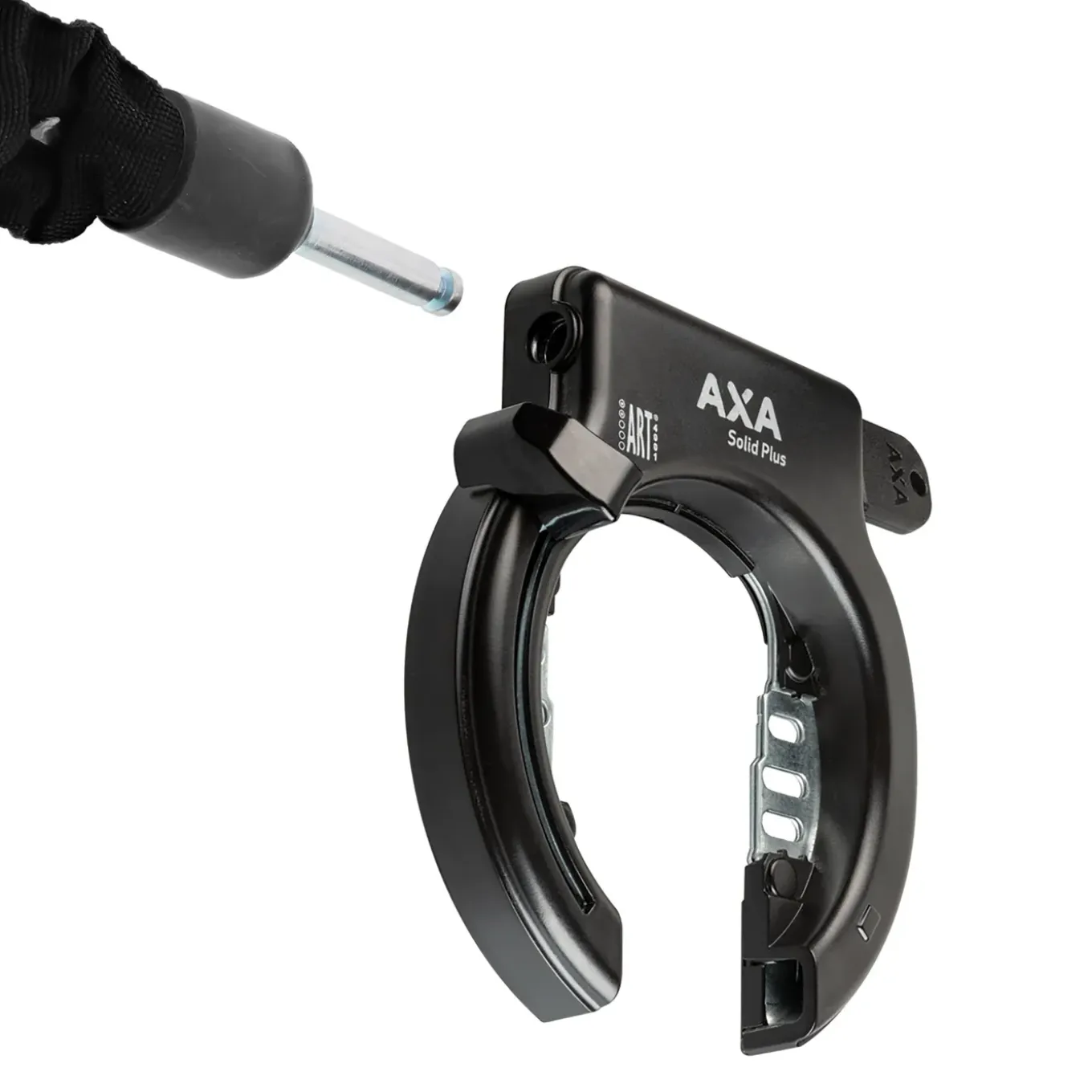 Axa ringslot Solid Plus Art 2 zwart