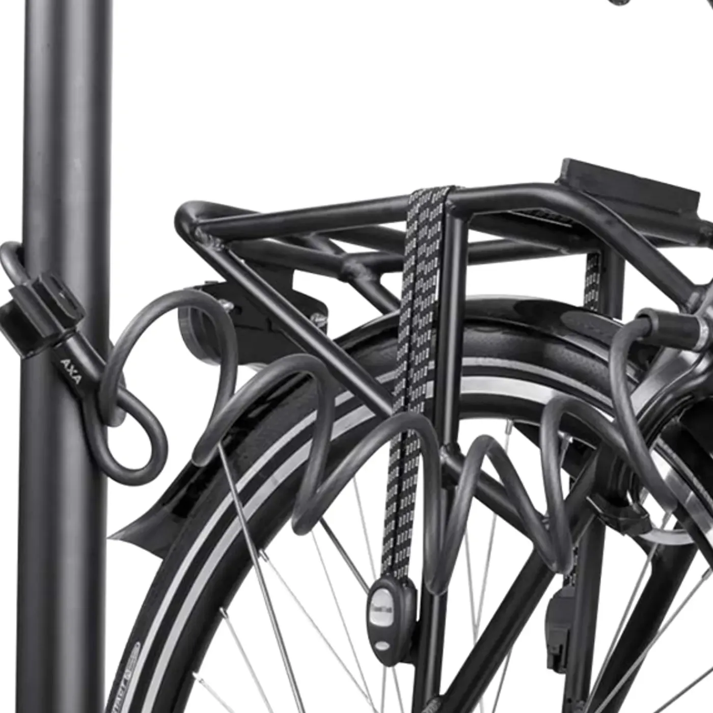 AXA ringslot Solid Plus met insteekkabel Newton PI150