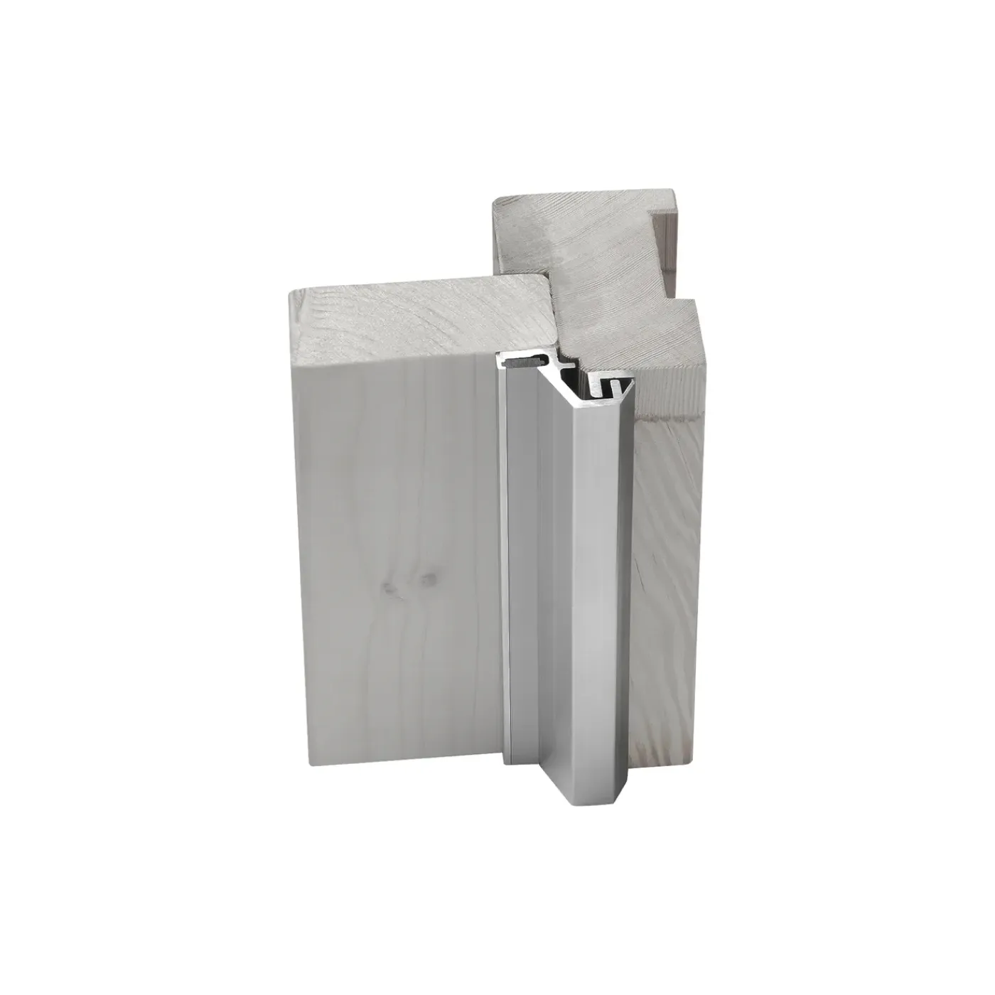 AXA veiligheidsdeurstrip aluminium M3 buitendraaiend 5-9mm
