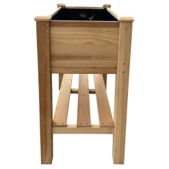 AXI Ari Kweektafel - Hout - Verhoogde Plantenbak Met Opbergplank