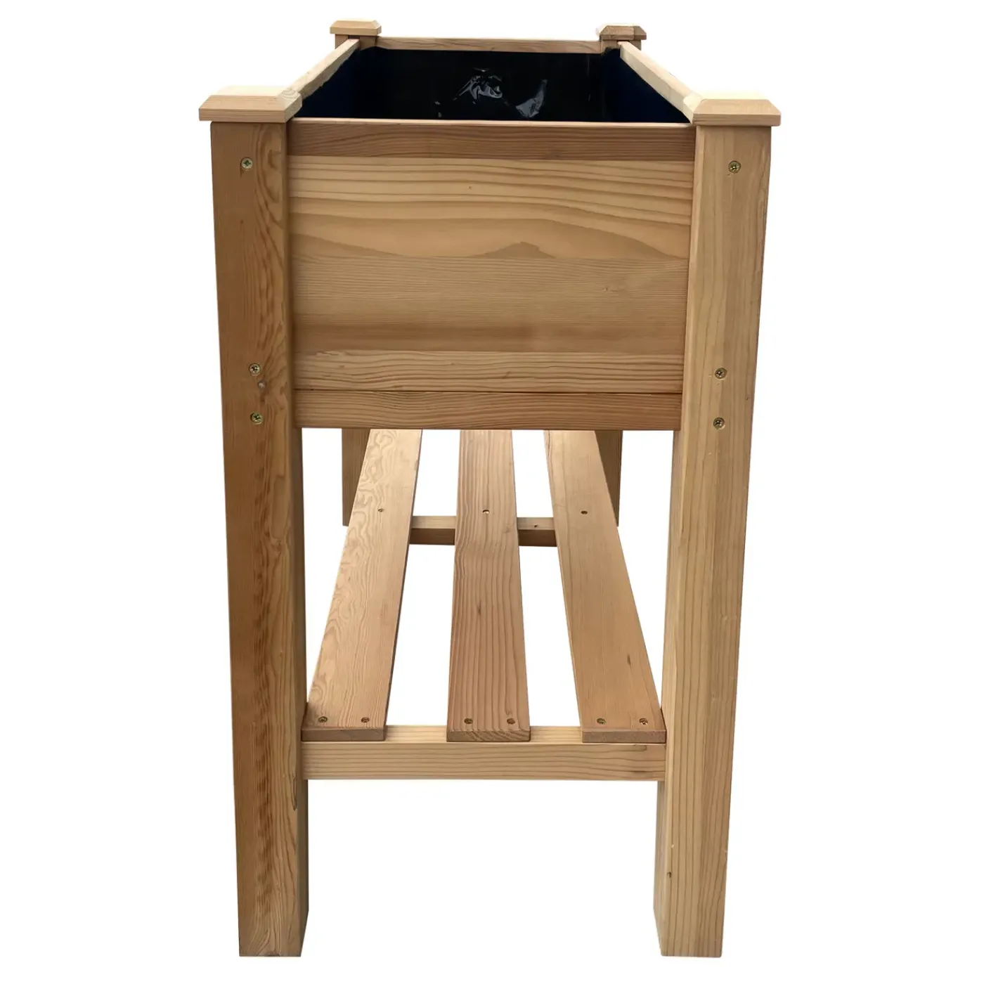 AXI Ari Kweektafel - Hout - Verhoogde Plantenbak Met Opbergplank