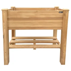 AXI Ari Kweektafel - Hout - Verhoogde Plantenbak Met Opbergplank