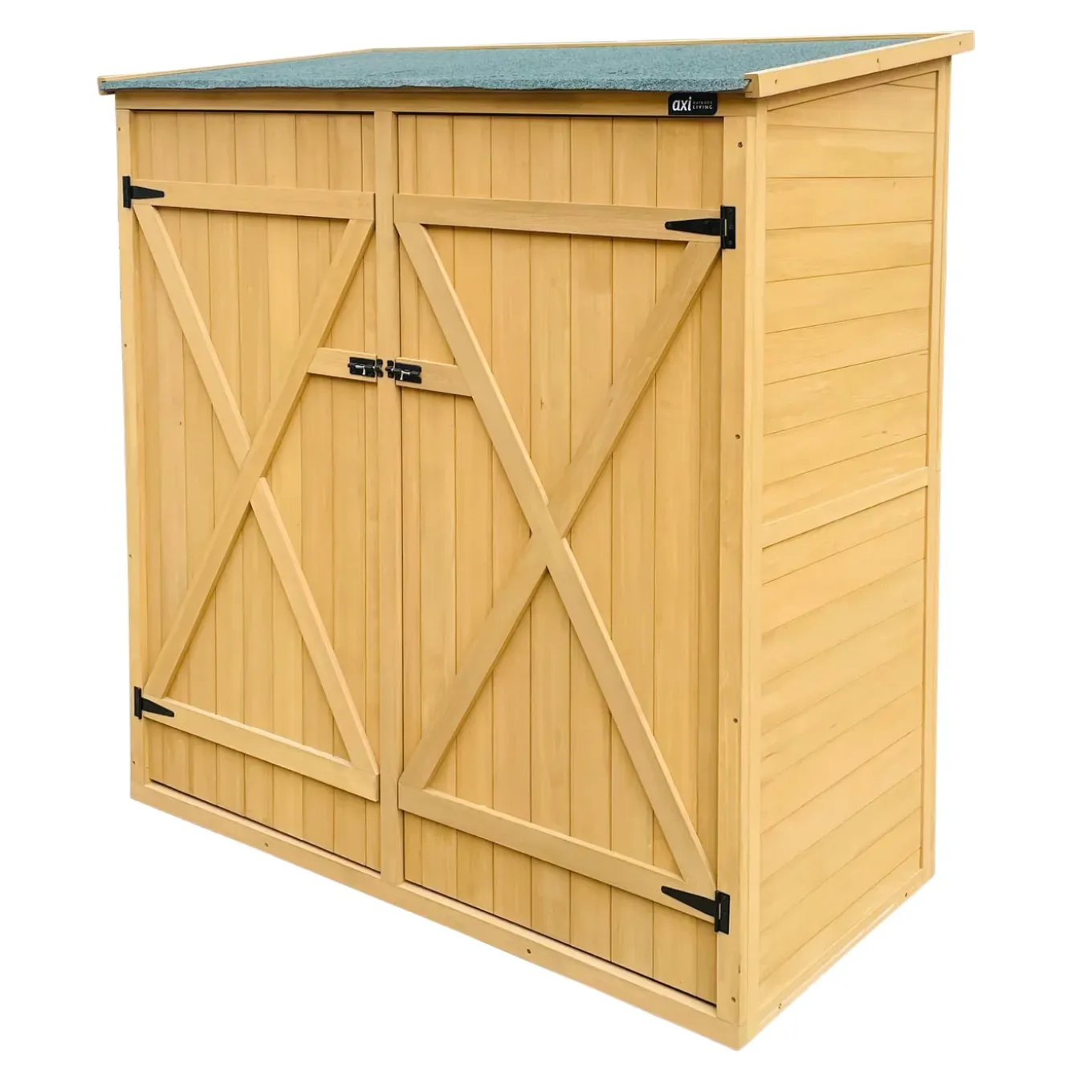 Axi Casper Opbergkast - Bruin 149 X 78 X 164 Cm - Hout