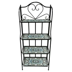 Axi Cleo Metalen Plantenrek Met Mozaïek Multikleur - 4 Niveaus