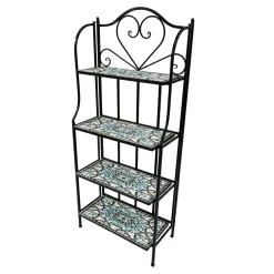 Axi Cleo Metalen Plantenrek Met Mozaïek Multikleur - 4 Niveaus