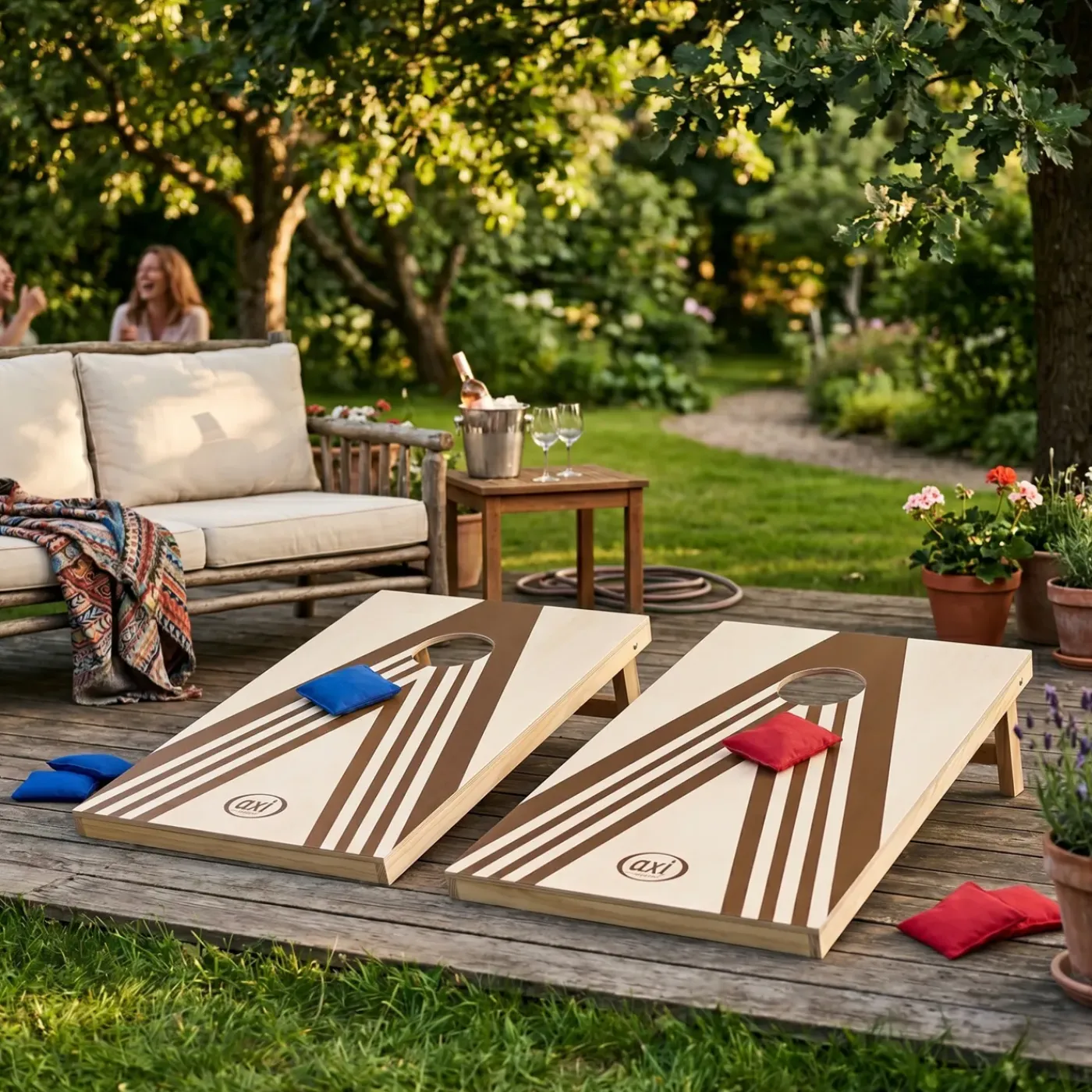 AXI Cornhole Set Plus - 2 Borden - 91x60 Cm