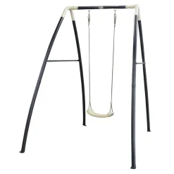 Axi Enkele Schommel 210x140x217cm Metaal Grijs