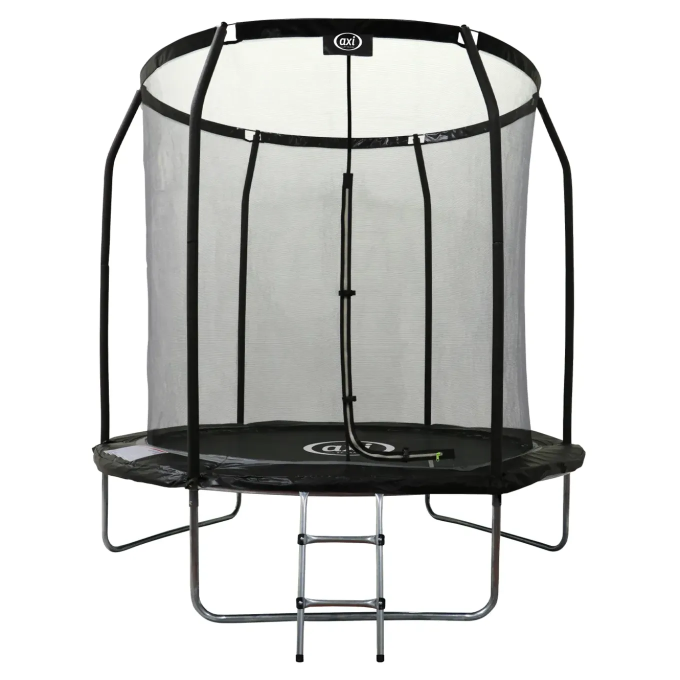 Axi Houston Ronde Trampoline Met Net Diam. 244 Cm - Inclusief Ladder - Onground