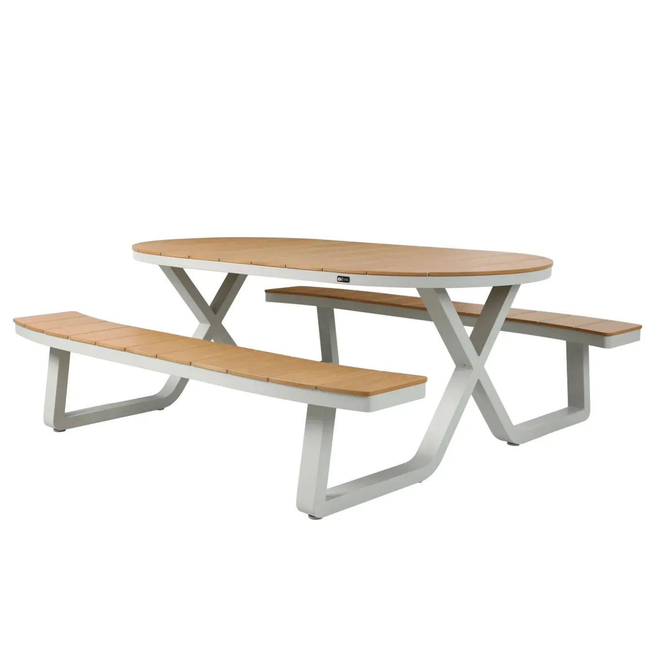 Axi Jax Picknicktafel - 2 Banken - Ovaal - 6 Personen