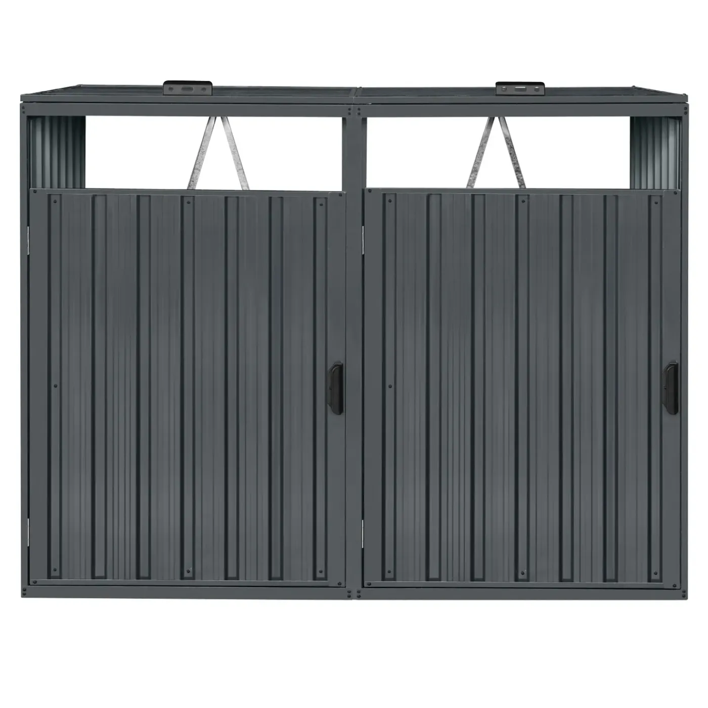 AXI Owen Containerombouw Van Metaal Antraciet Voor 2 Containers