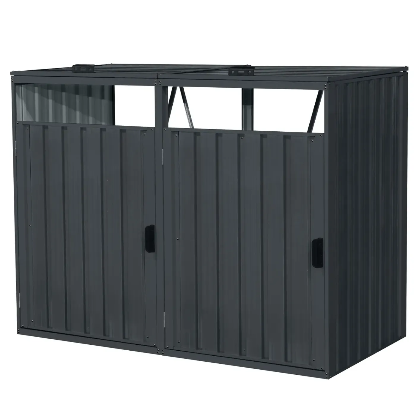 AXI Owen Containerombouw Van Metaal Antraciet Voor 2 Containers